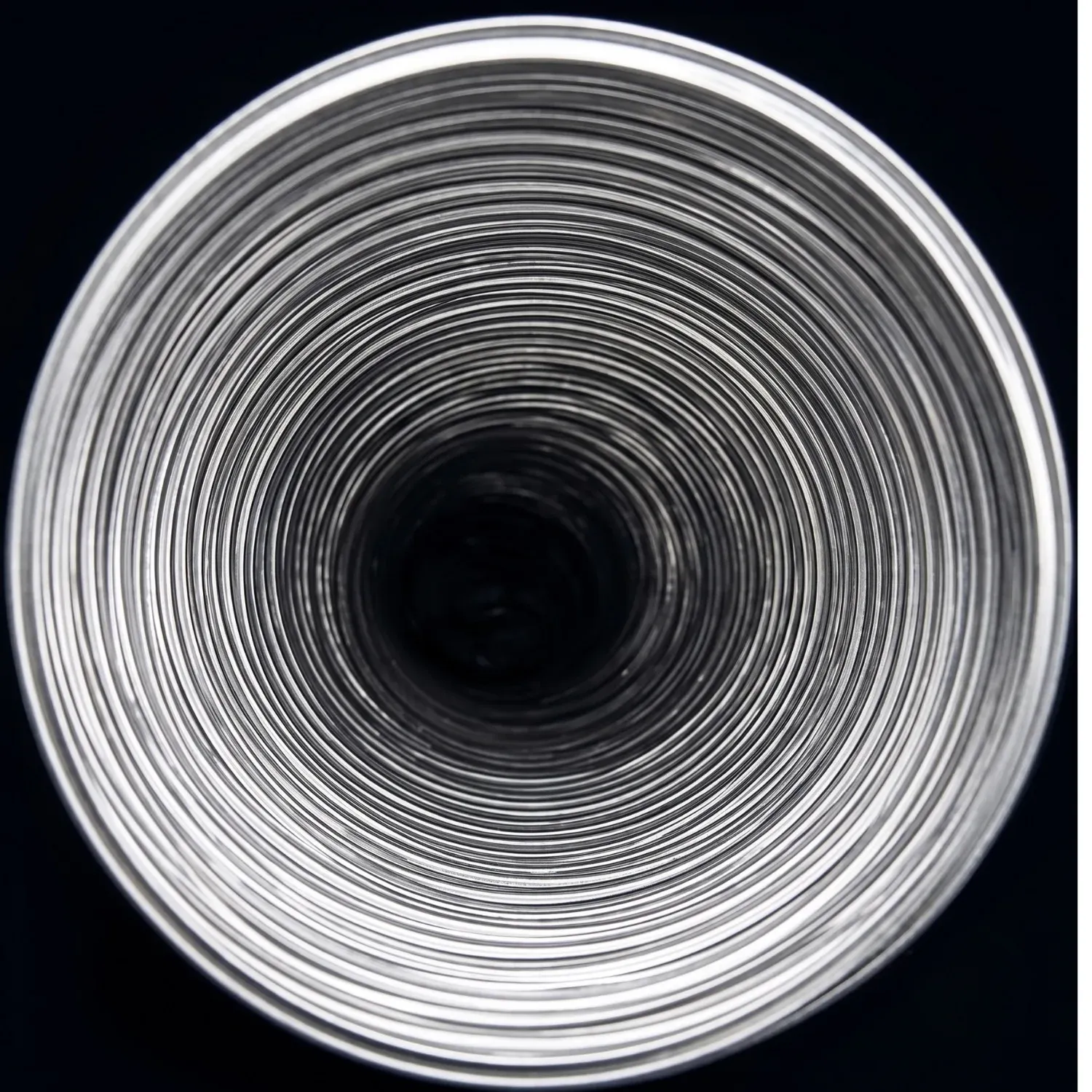 Dryer vent before and after cleaning — after cleaning